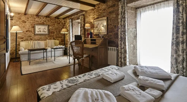 Двухместный номер Superior Hotel Rustico Lugar Do Cotariño