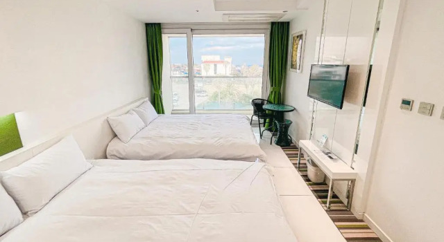 Двухместный семейный номер Standard Hamdeok Beach Stay Jeju