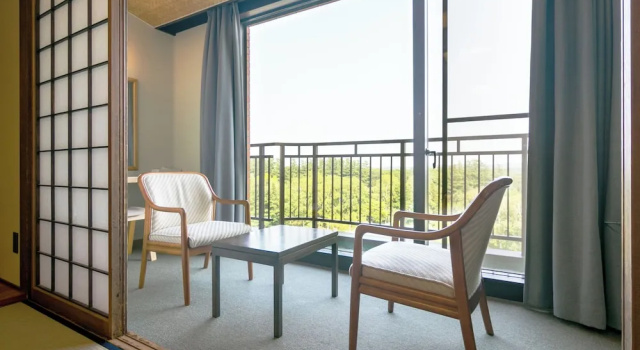 Номер Standard с видом на город Tokachi Makubetsu Onsen Grandvrio Hotel