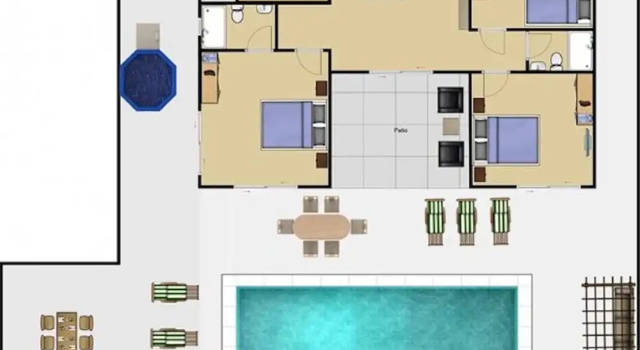 Вилла с 3 комнатами рядом с пляжем Seashore Villa - Luxury Beachfront - Pool & Sea View