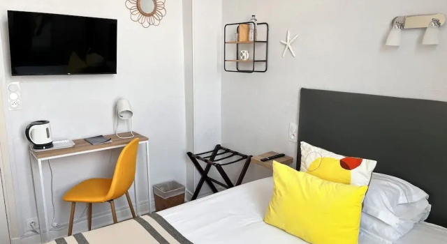 Одноместный номер Standard Hôtel Eden - La Baigneuse
