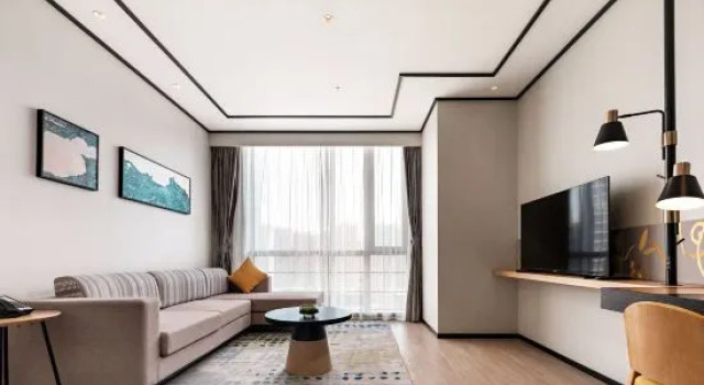 Люкс Deluxe Hilton Garden Inn Hefei Binhu New District