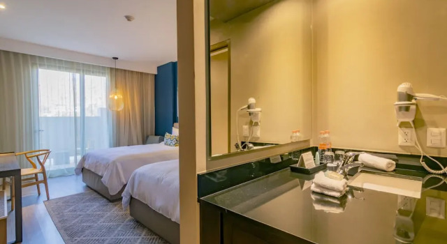 Четырёхместный номер Superior с видом на горы Torre Lucerna Hotel Ensenada