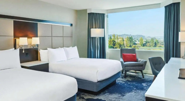 Четырёхместный номер Deluxe Grand Bay Hotel San Francisco