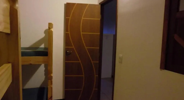Кровать в общем номере (мужской номер) Albergue Rio Vermelho