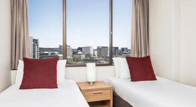 Номер Standard с 2 комнатами с видом на город BreakFree Capital Tower Apartments