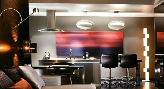 Двухместный люкс c 1 комнатой Palms Place One Bedroom Suite 1220 sqft