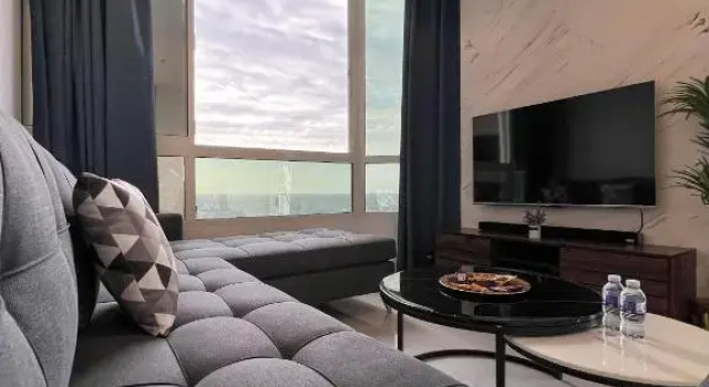Апартаменты с балконом Almasarat Tower Sea View