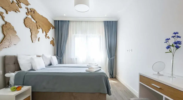 Апартаменты с 2 комнатами Lustica Apartments Central Bay