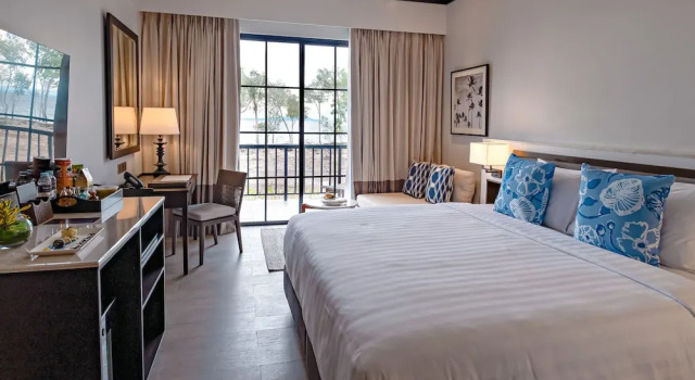 Четырёхместный номер Deluxe с балконом и oceanfront Dusit Thani Lubi Plantation Resort