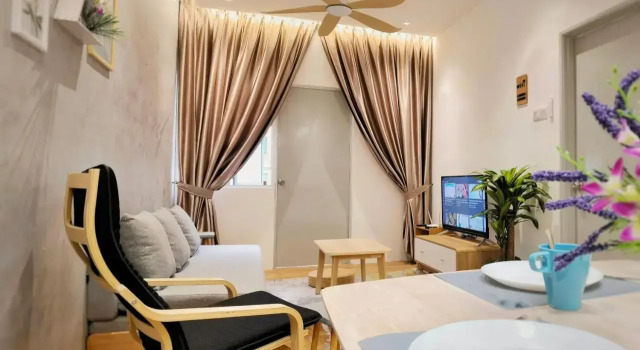 [Muji-Style Apartment] @ Cameron Jaya (3R2B) 8 pax, Boek Appartement Brinchang 