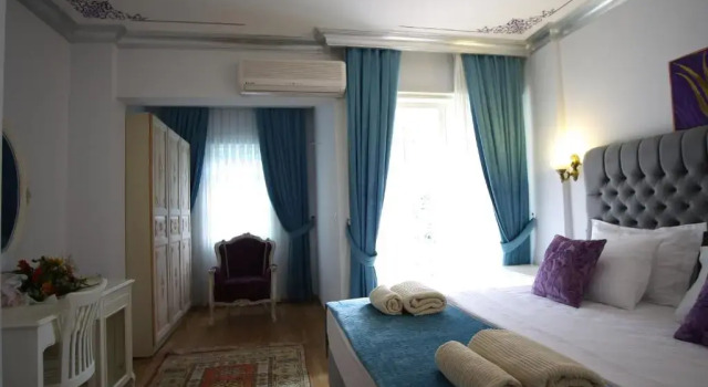 Двухместный номер Deluxe с балконом Petunya Konak Boutique Hotel