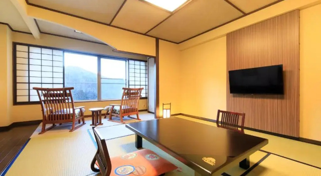 Номер Standard с видом на горы Kishigon Ryokan
