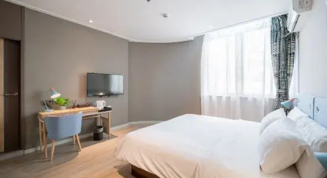 Двухместный люкс Home Inn Haimen West Renmin Road Stadium