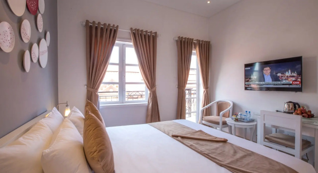 Двухместный номер Deluxe с видом на город Alba Hotel