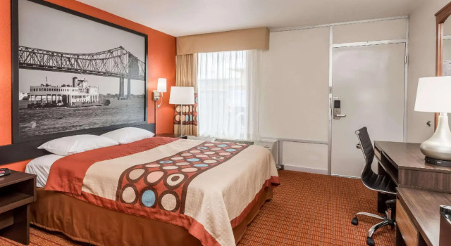 Двухместный номер Standard Super 8 by Wyndham Baton Rouge/I-10