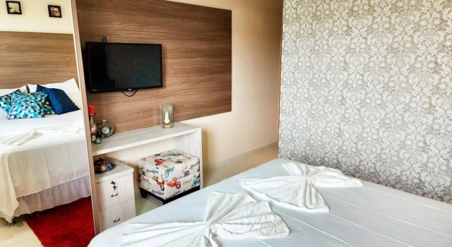 Семейные апартаменты с балконом Carneiros Beach Resort