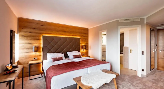 Двухместный номер Standard с видом на сад Burghotel Staufeneck