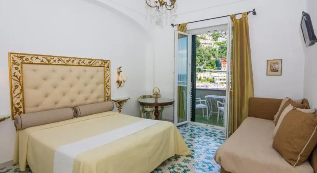 Трёхместный номер Standard с видом на море Hotel Reginella