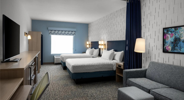 Четырёхместный люкс Home2 Suites By Hilton Salisbury Fruitland