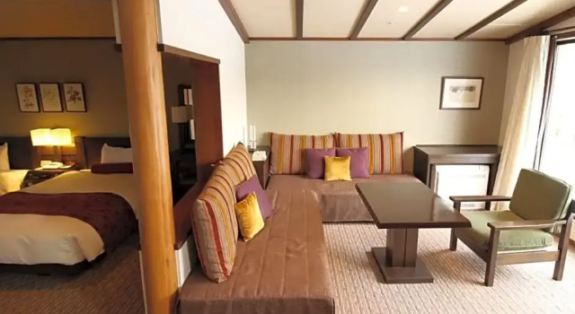 Четырёхместный номер Standard Hotel Harvest Tateshina