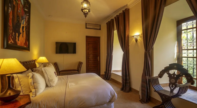 Люкс Comfort с красивым видом из окна Riad Il Parco dei Principi