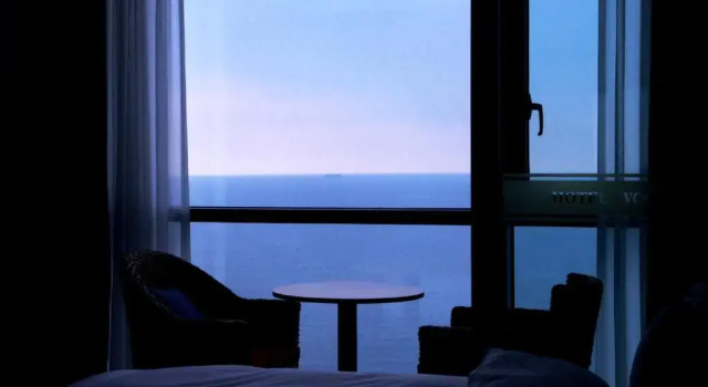 Люкс с видом на море Hotel Wooyeon Flora
