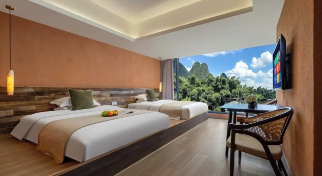 Номер Comfort Riverside Bamboo Frest Hotel