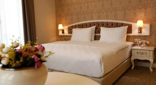 Номер Deluxe с балконом и с красивым видом из окна Hanzade Park Hotel