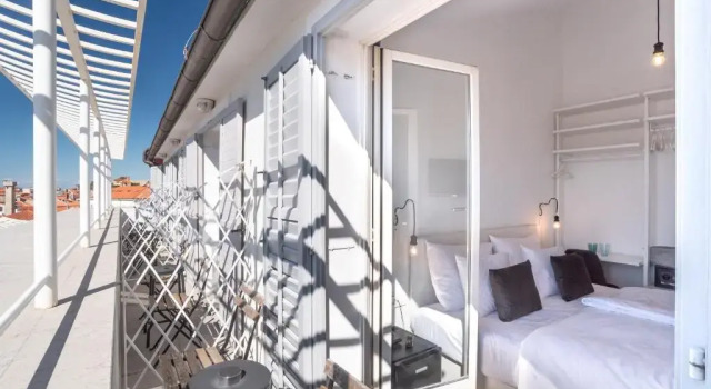 Двухместный номер Standard с балконом и с видом на море Art Hotel Tartini