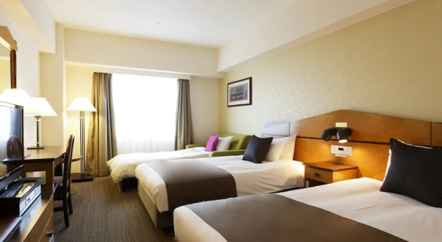 Трёхместный номер Standard Hotel Resol Gifu