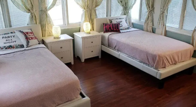 Кровать в общем номере (женский номер) MYstayLa