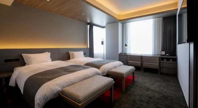 Двухместный номер Deluxe Hotel JAL City Fukuoka Tenjin