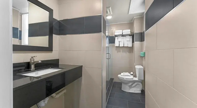 Четырёхместный номер Standard c 1 комнатой Quality Inn Philadelphia Center City