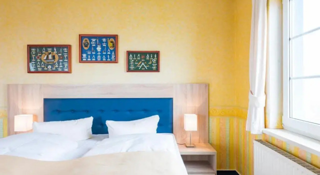 Двухместный номер Superior с балконом и с видом на озеро Hotel und Restaurant Boddenhus