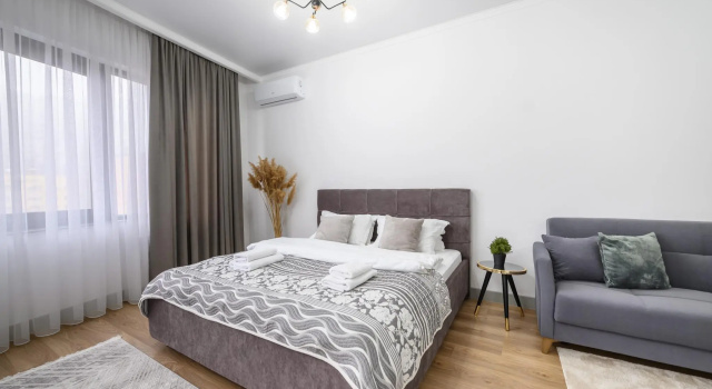 Студия Almaty Apartments  в микрорайоне Самал-3