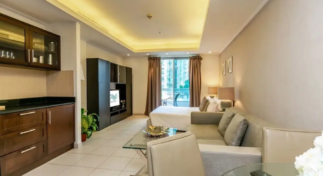 Suite Studio Apartment - Ease by Emaar, Забронировать Апартаменты/квартира Даунтаун Дубай , рядом с Дубайский аквариум