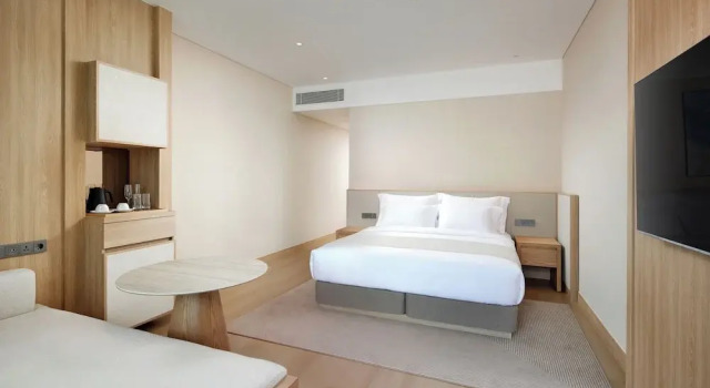 Двухместный номер Deluxe с красивым видом из окна Shillamonogram Gangneung Hotel