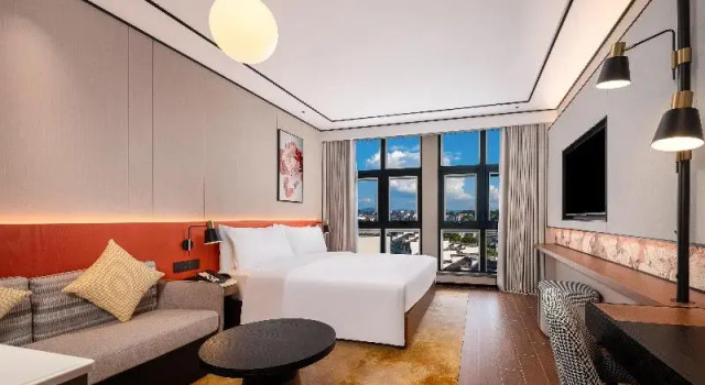 Двухместный номер Standard Hilton Garden Inn Huangshan Huizhou