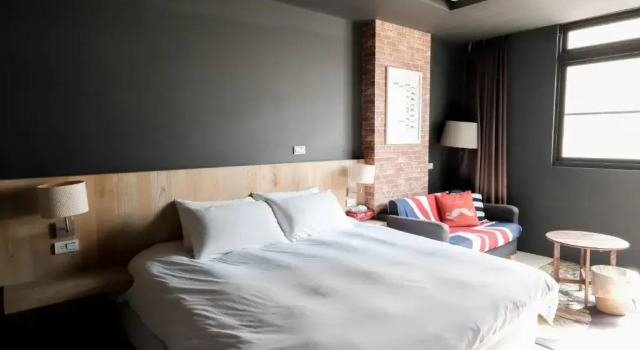 Двухместный номер Deluxe с балконом Huzi Room
