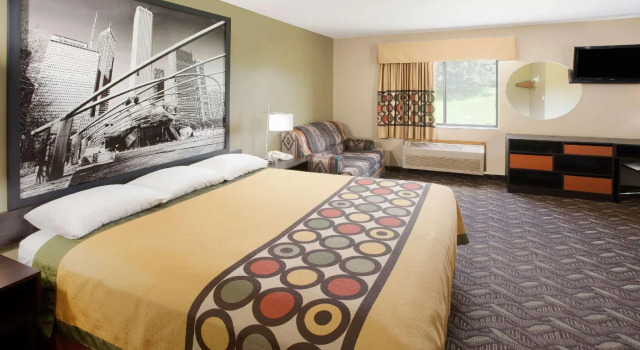 Standard Doppel Zimmer Super 8 by Wyndham Dwight