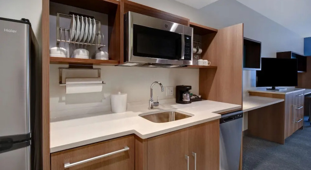 Люкс c 1 комнатой Home2 Suites by Hilton Troy