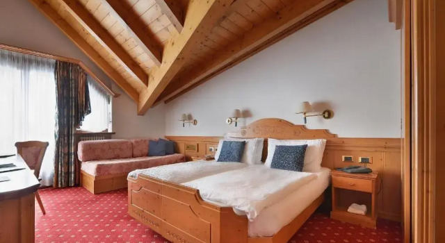 Четырёхместный номер Standard с балконом Kristiania Pure Nature Hotel & Spa