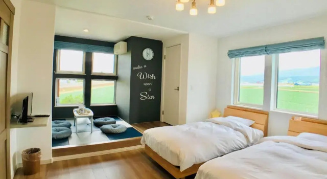 B&B Plus+ Shooting Star, Rezervovat Penzión se snídaní Nakafurano Furano Ski