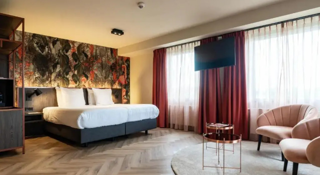 Двухместный номер Deluxe с балконом Hotel Greenside Texel