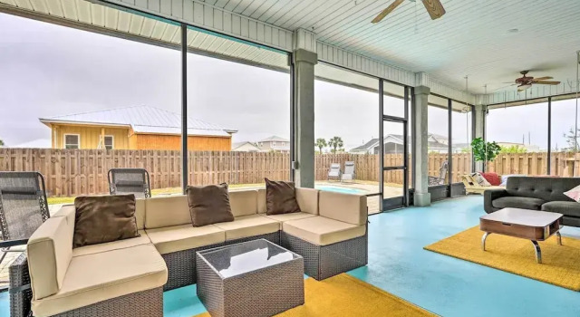 Коттедж Mexico Beach Retreat w/ Grill & Private Pool