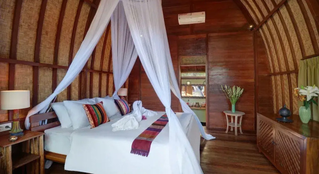 Двухместный коттедж Deluxe Uluwatu Lumbung Cottages