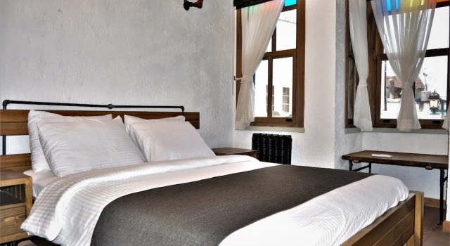 Студия Rooftop Balat Rooms & Apartments Turkuaz Olive
