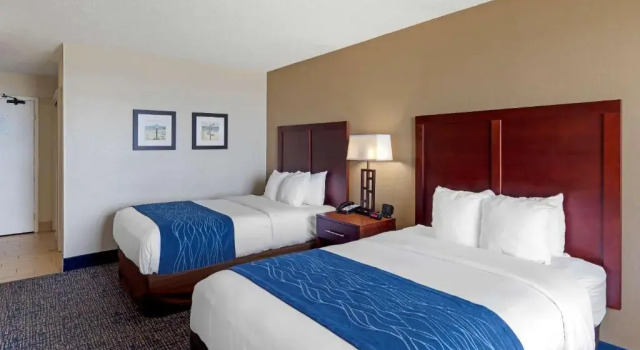 Четырёхместный номер Standard с видом на улицу Comfort Inn On the Ocean