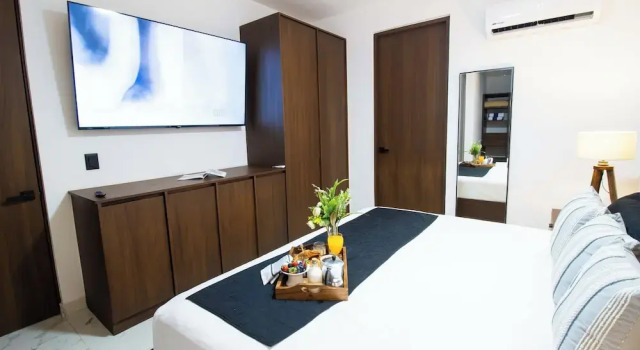 Serene Stylish Stay Roof Pool and Lounge, Rezerwuj Apartament Apartamenty w Jalisco, Apartament